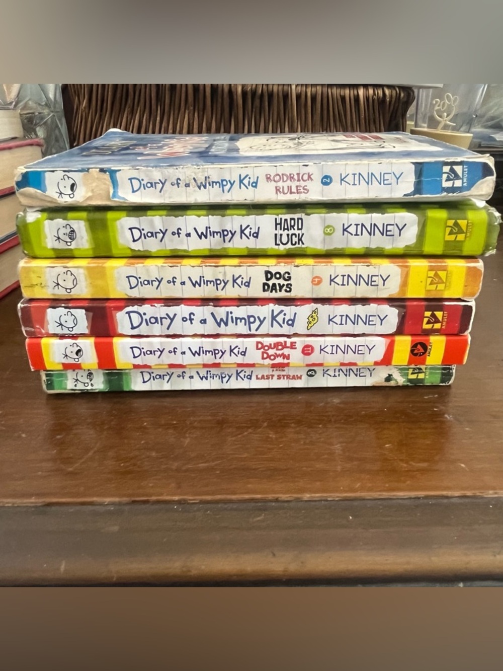 Diary of a Wimpy Kid Book Stack - Multicolor